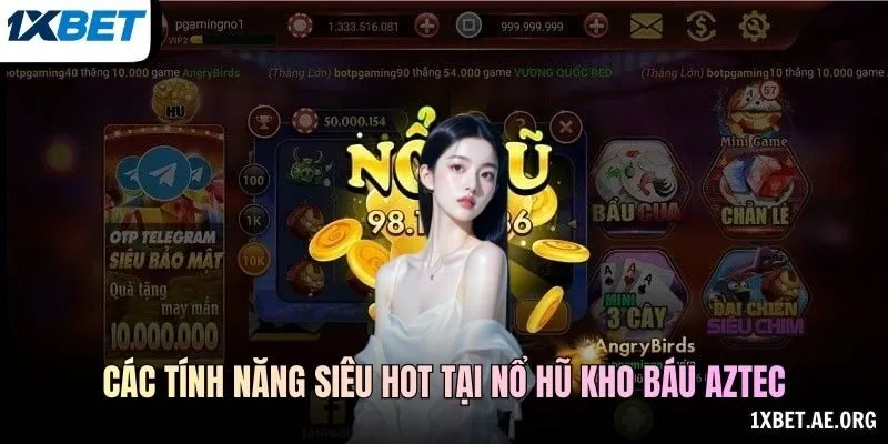 Các tính năng siêu hot tại Nổ hũ Kho Báu Aztec